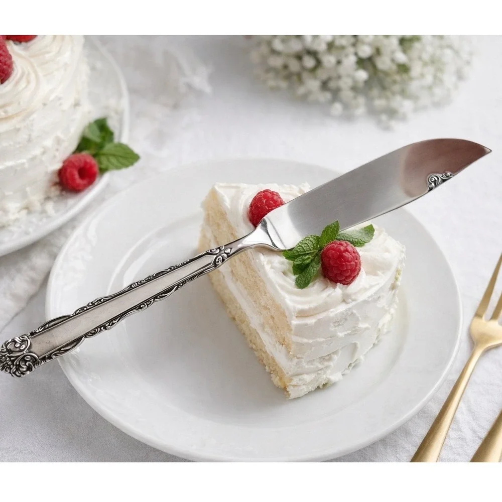 EKCO Eterna Mary Ellen Stainless Japan Cheese Spreader Knife‎ – Vintage Flatware